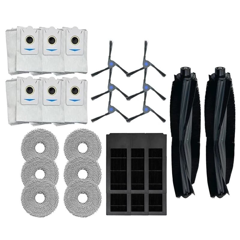 X16A 2025 NEW-Side Brush Dust Bag Robot Vacuum Cleaner Accessories Robot Vacuum Cleaner Accessories