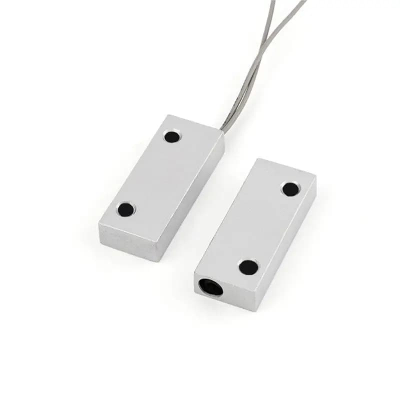 Allarme con sensore contatto magnetico per porte e finestre 652F Allarme antifurto sicurezza cablato in metallo