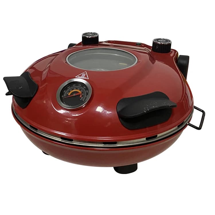 Forno per pizza elettrico automatico Pietra ad alto calore Forni per pizza rotondi da 12 pollici Macchina per pizza portatile