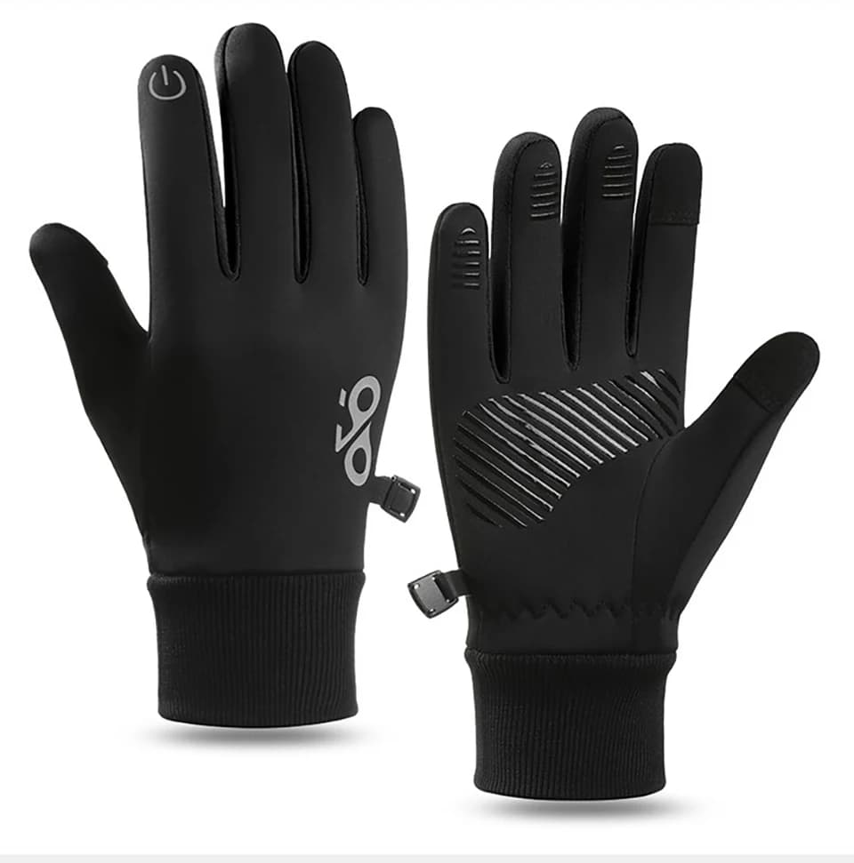 1 pair of winter gloves for children, soft and warm non-slip gloves with touchscreen for children, boys, girls, cycling, running, outdoor sports