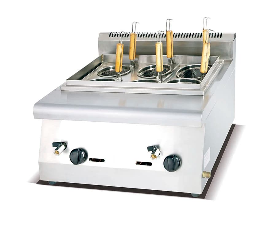 Lightweight Gas Pasta Cooking Machine, Flexible Placement and Simple Installation