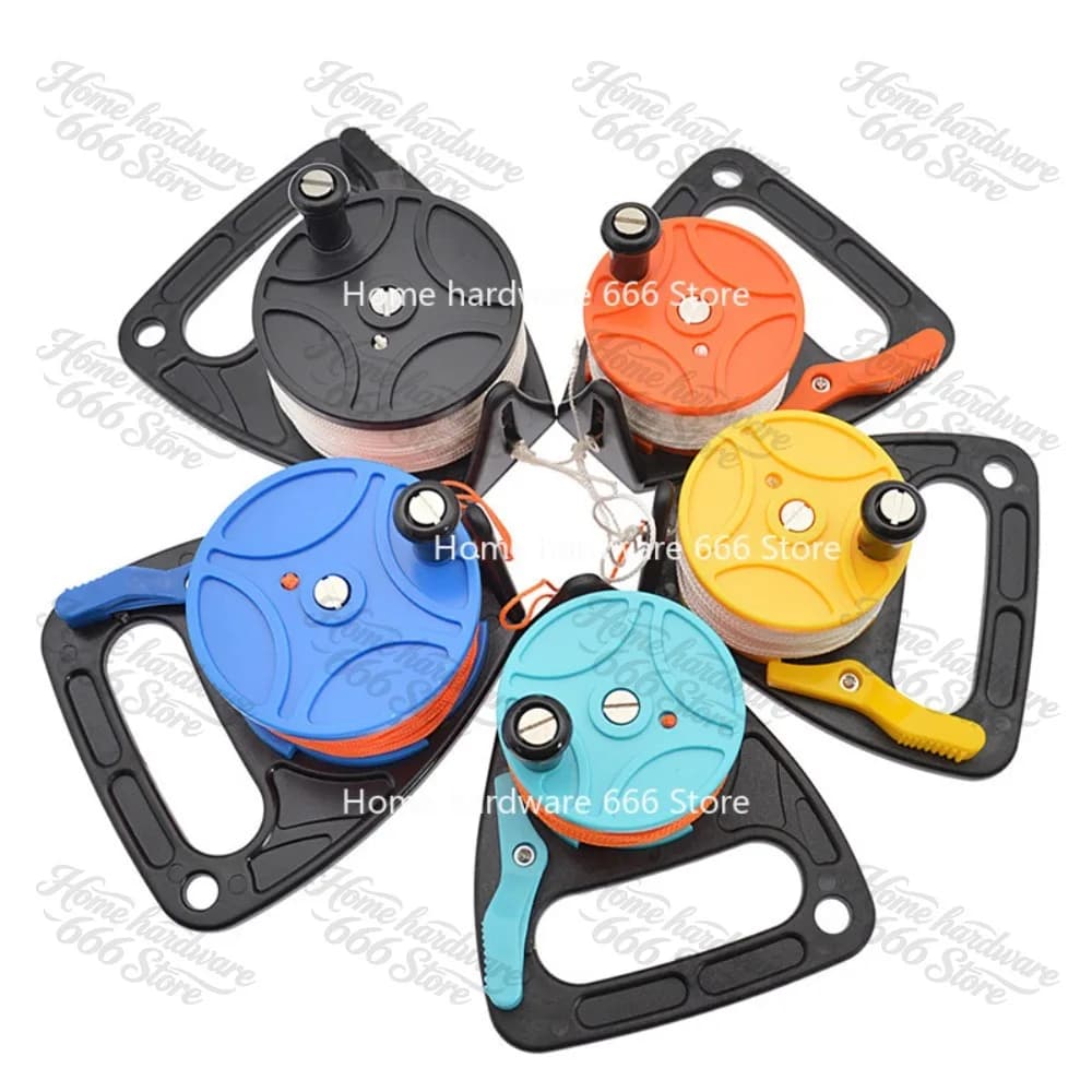 Diving Handlebar Wheel 46/83m Scuba Diving Cave Exile Diving Traction Rope, Marine Yacht Accessories