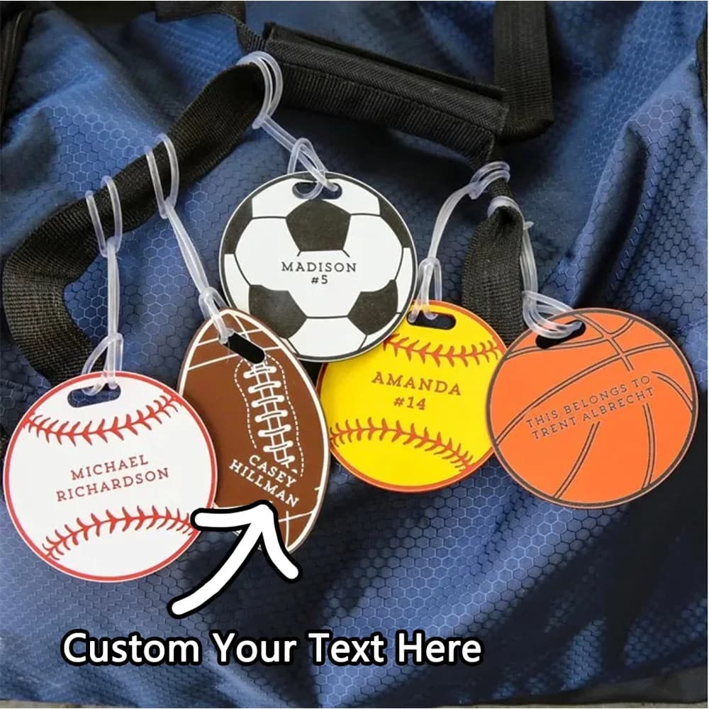 Custom 1PC Pendant - Customized PMMA Ball Sport Text Laser Engraved and Blessing Unique Gifts Custom For Adolescent Daily Use