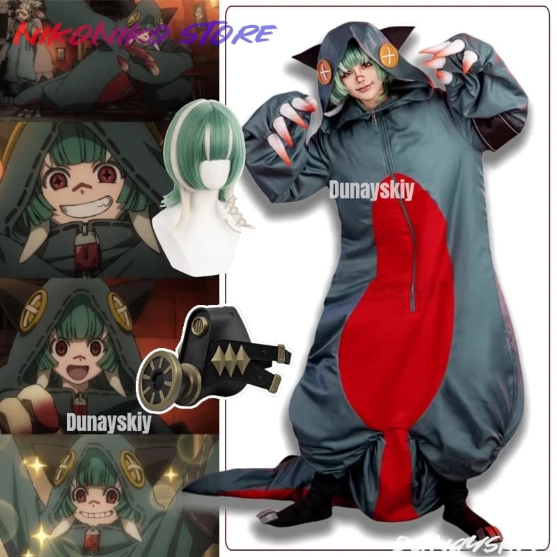 Gioco Replica Anime Outfit Holiday Gachiakuta Kita Dunayskiy Costume Cosplay Autentico Edizione Speciale Halloween Party Cos Kawaii