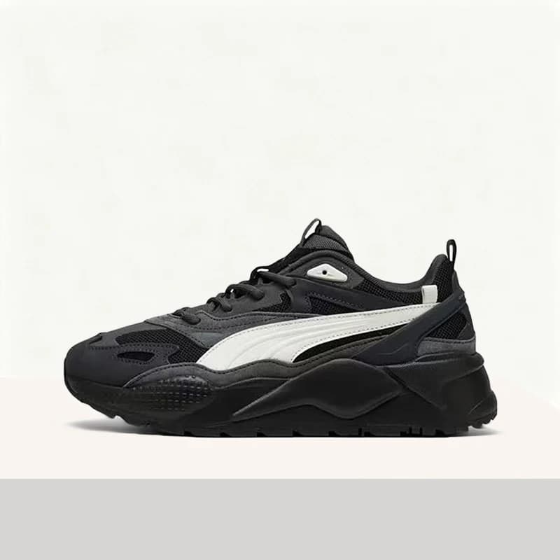Puma RS-X Efekt Sneakers Casual Comode, Versatili, con Punta Arrotondata, Resistenti, Ammortizzate, a Profilo Basso per Uomo e Donna – Nero 390776-53