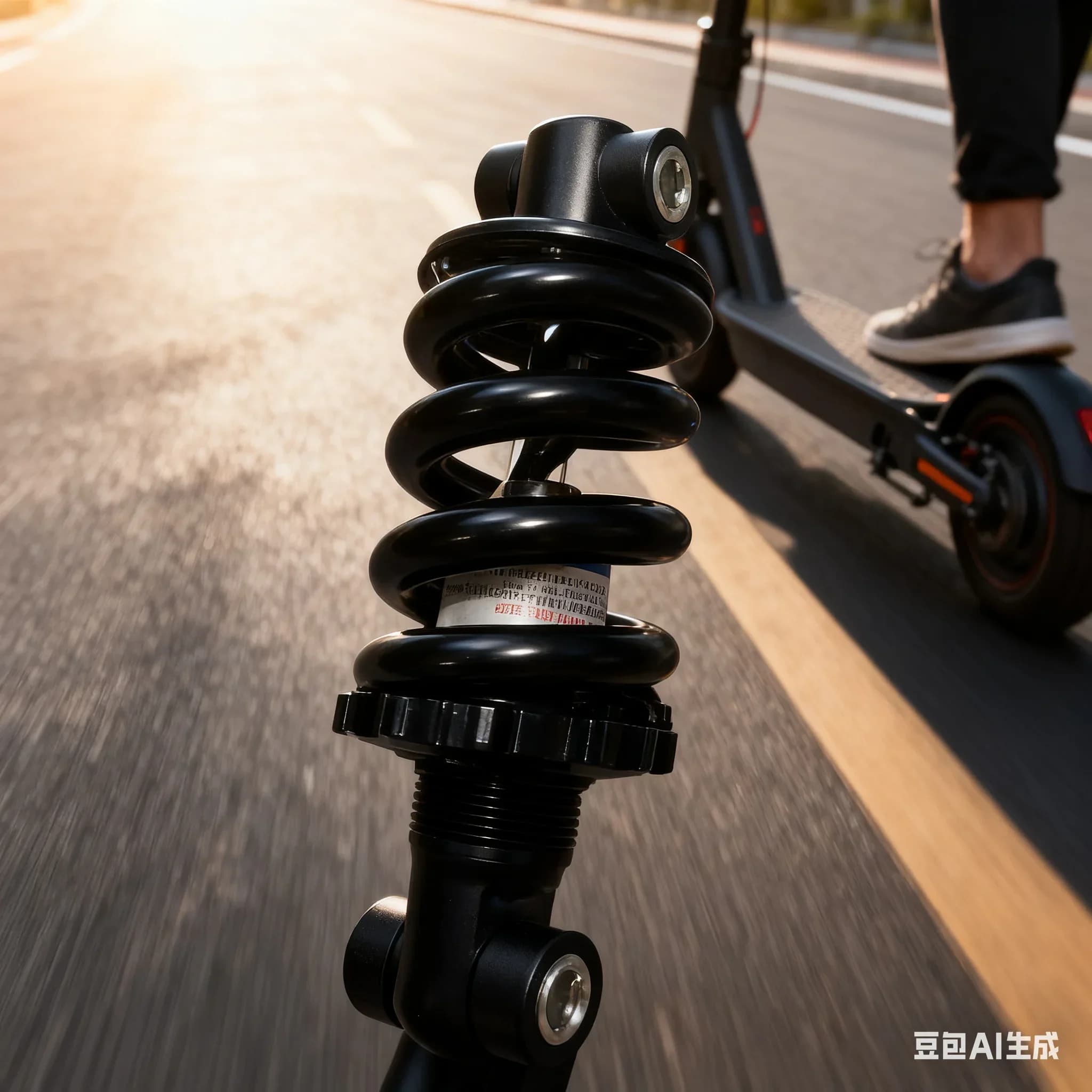 Parte di ricambio della sospensione idraulica dell'aggiornamento dello scooter elettrico Adventure Riding come immagine mostra il pendolarismo quotidiano