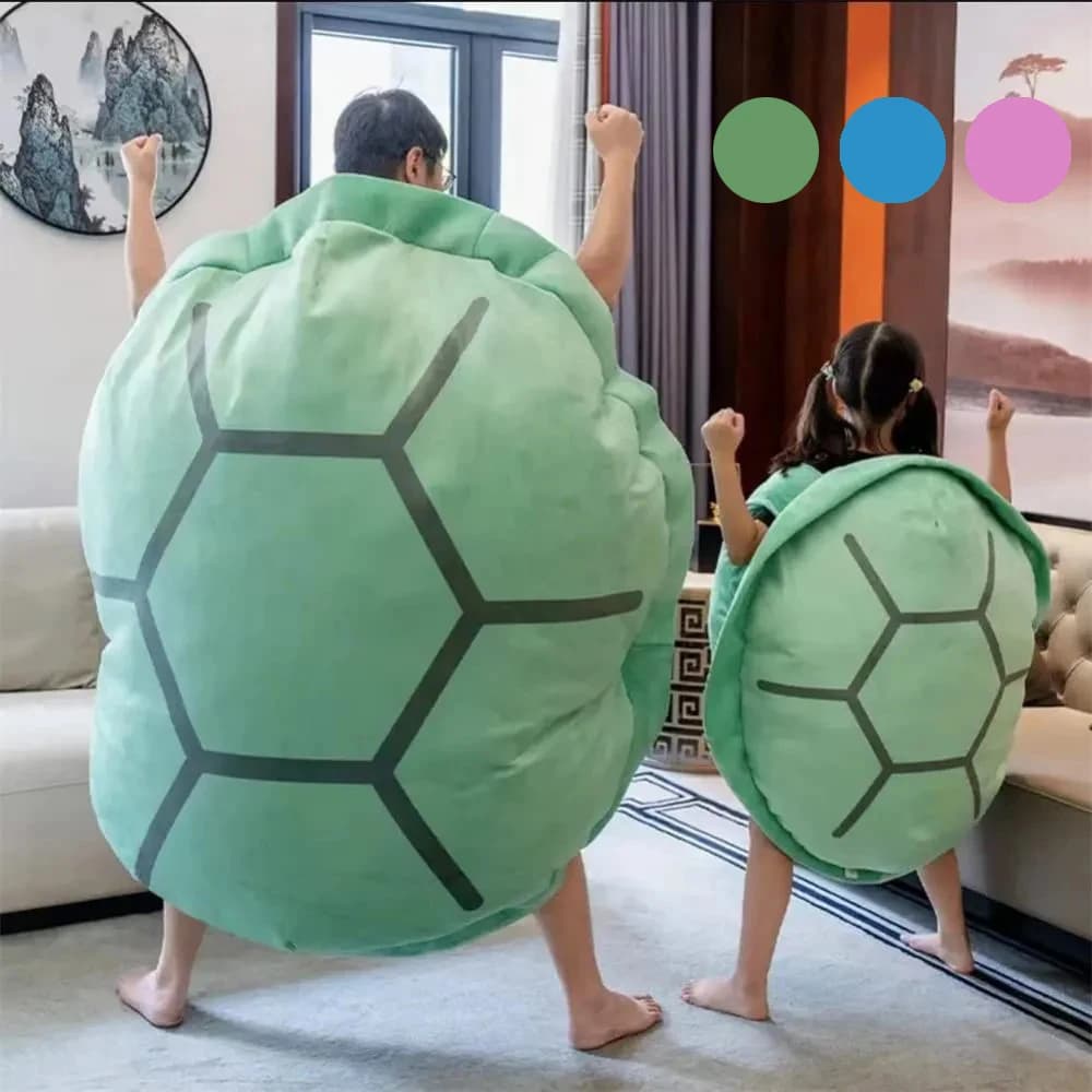 80/100cm Turtle Shell Plush Children's Cushions Adult Pear Shade Soft Turtle Cushion Sale Creative Toys Christmas Gif