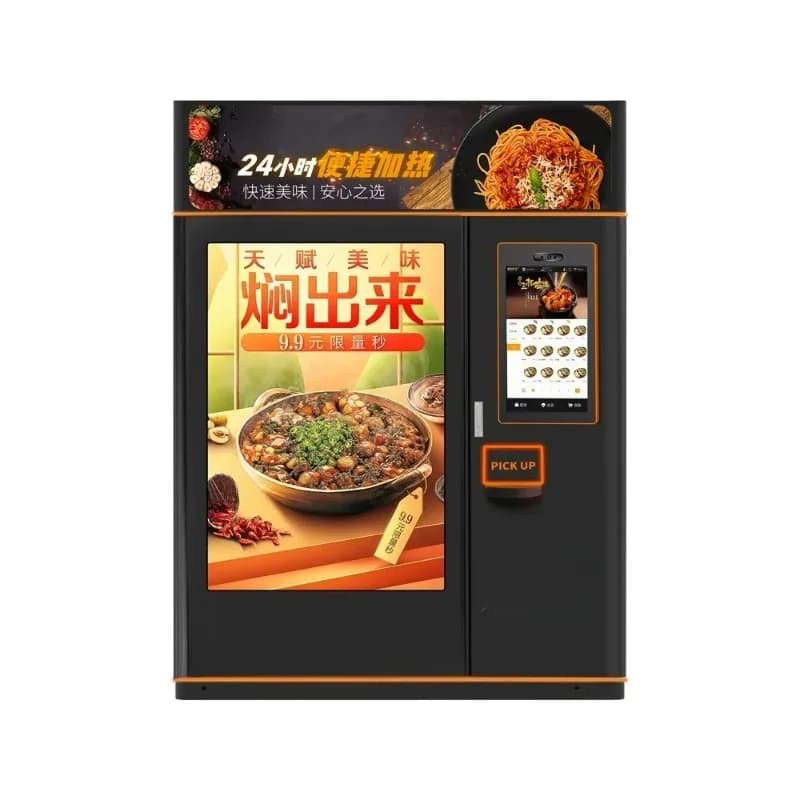 Automatico personalizzato patatine fritte Auto Maker Pizza Noodles Ramen Pasta Distributore automatico Fornitore self-service intelligente