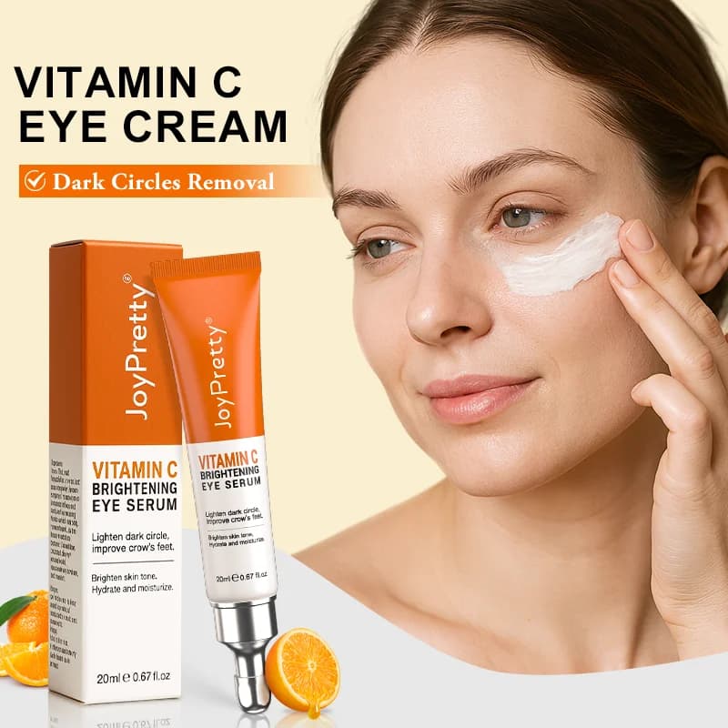 Cream Contour Anti-Occhiaie Eyes with Vitamin C, Scratch serum and Remover for Bags and Rugs removal, Skin Care