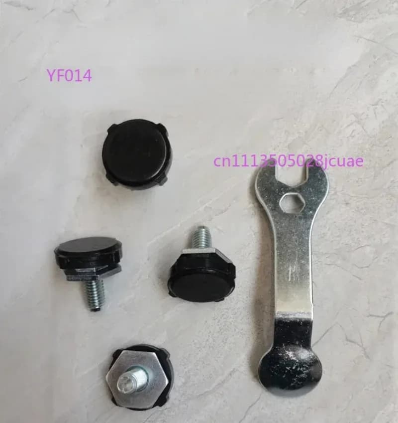Universal Drum Washer Leveling Feet, Foot Pads & Fixing Bolts Assembly Replacement Kit