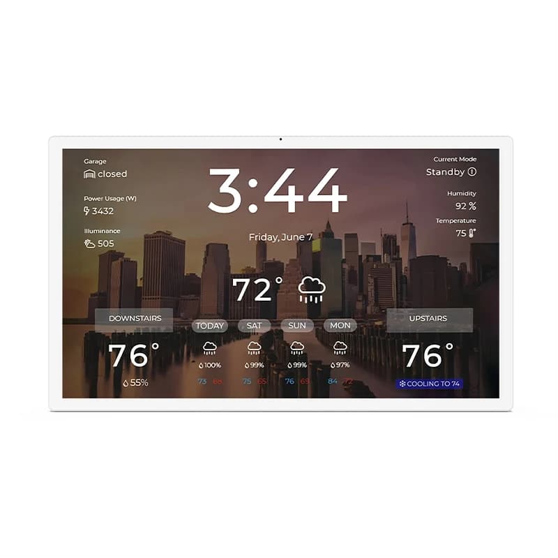 2025 New Wholesale RK3576 All-in-One Advertising Players WiFi6 Digital Photo Frame Slideshow Wallmount Tablet Android 14