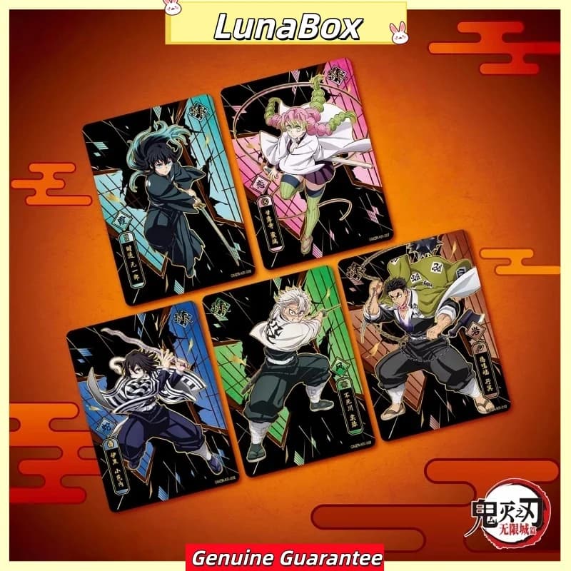 Kayou Demon Slayer Infinity Castle Arc Collection Card Pack - Carte Collezionabili Ufficiali Anime - Blind Box - Confezione Regalo per le Feste