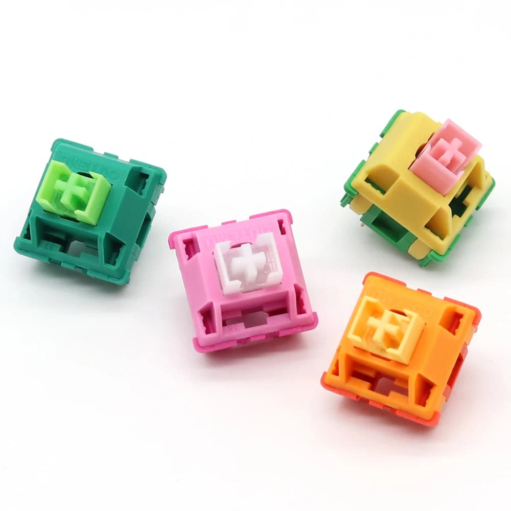 Interruttori Outemu Serie Four Seasons Tastiera meccanica Interruttore lubrificato Interruttore MX lineare Clicky da gioco personalizzato hot-swap a 3 pin