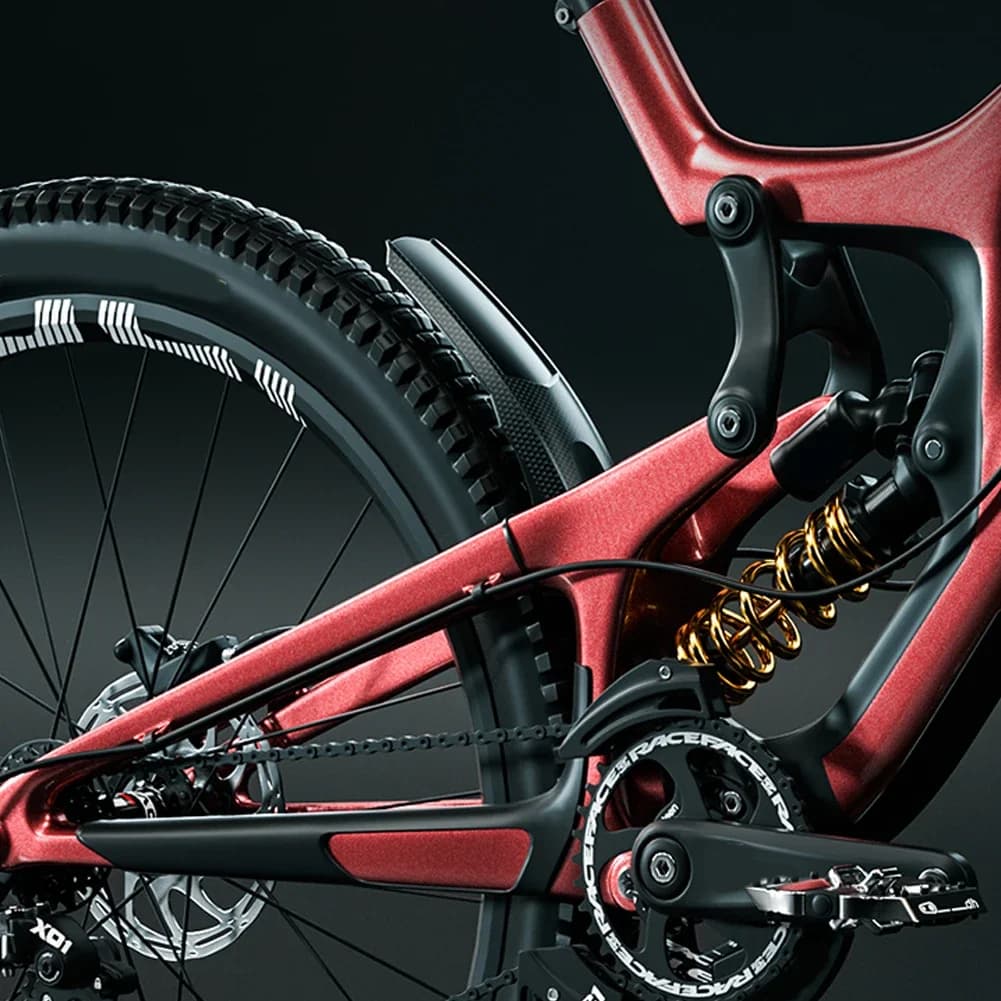 Set parafanghi universali per bicicletta MTB Parti di ciclismo per parafango per ruota per pneumatici per mountain bike