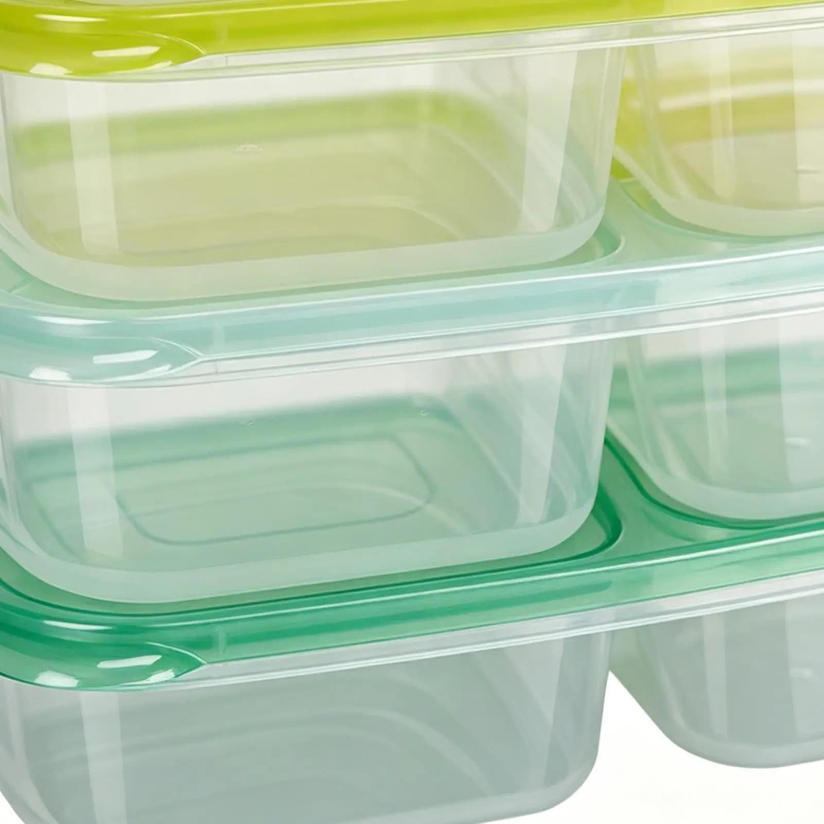 Meal Prep Containers 3-Compartment Meal Box School Food Container For Home Office Camping Picnic School Restaurant Microwave
