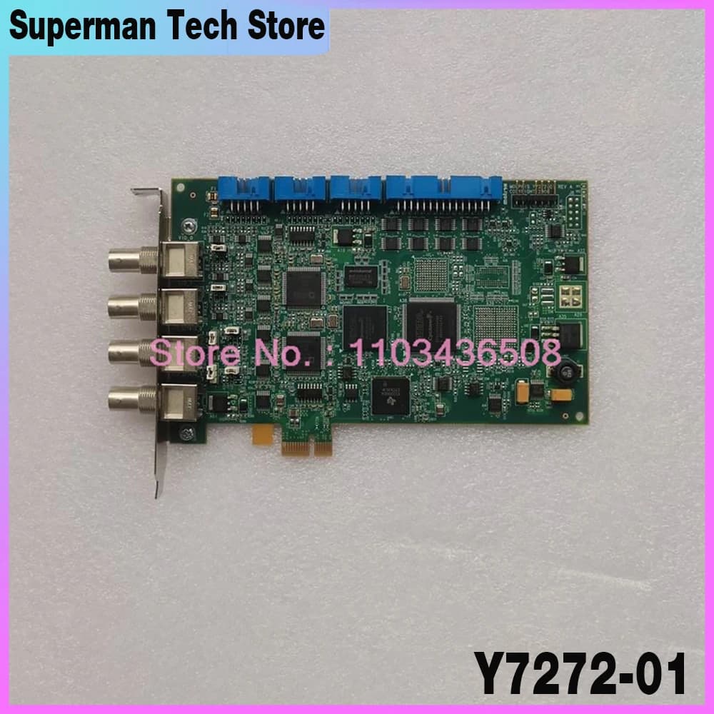 Per Matrox Y7272-01 MOR2VDE/84* Scheda di acquisizione video con sensore di controllo del segnale di commutazione