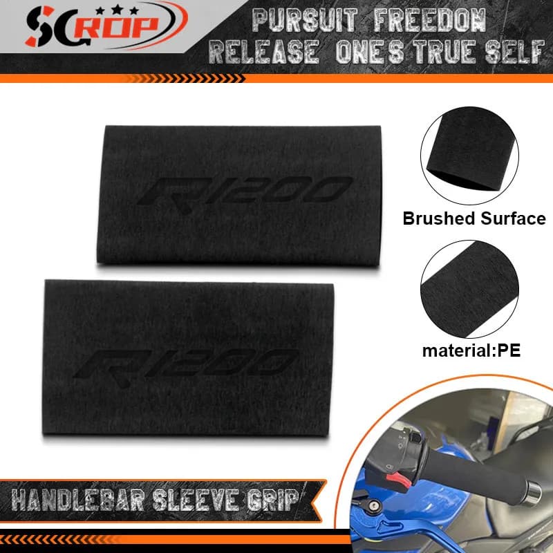 Nuovo Moto Manicotto Della Leva A Mano Guanti Per R1200 R1200GS LC Adventure Termoretraibile Manubrio Grip Copertura r1200 r1200gs lc adv