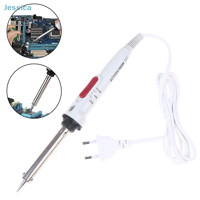 ♥ Saldatore a Penna 100W 220V - Strumento di Saldatura a Calore Regolabile per Circuiti Stampati e Progetti Fai-da-Te