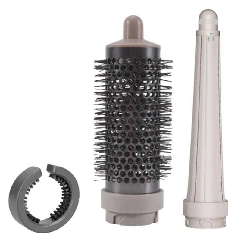 Accessorio Spazzola Rotonda A97G per Ferro Arricciacapelli Lungo con Cilindri Conici per Ferro Arricciacapelli Automatico Shark Flexstyle per Onde Texturizzate