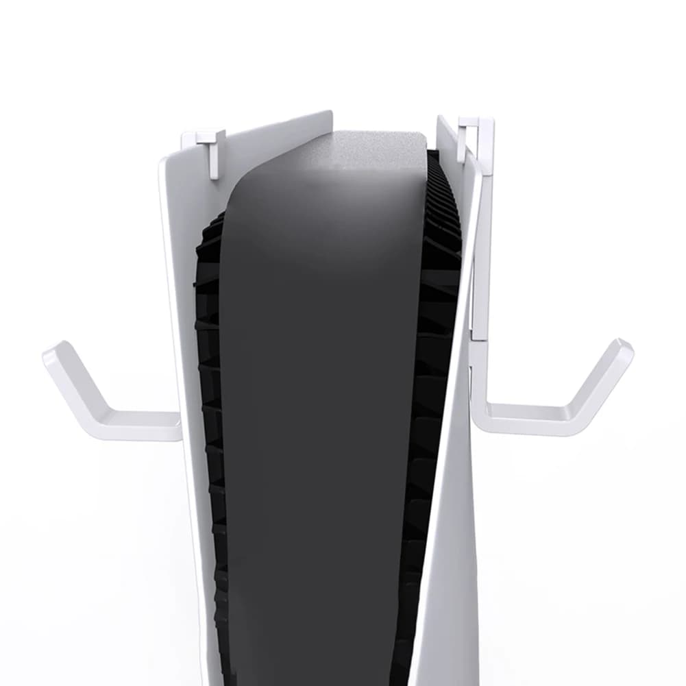 Supporto per gancio per controller per cuffie da gioco Supporto salvaspazio Gancio per cuffie Supporto per display stabile per console sottile PS5/PS5