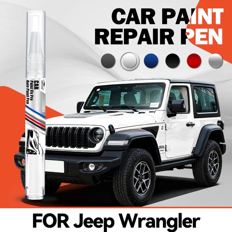 Car paint repair pen For Jeep Wrangler YJ YJ TJ JL 1987-2025 acrylic paints automotive paint repair automotive accessories