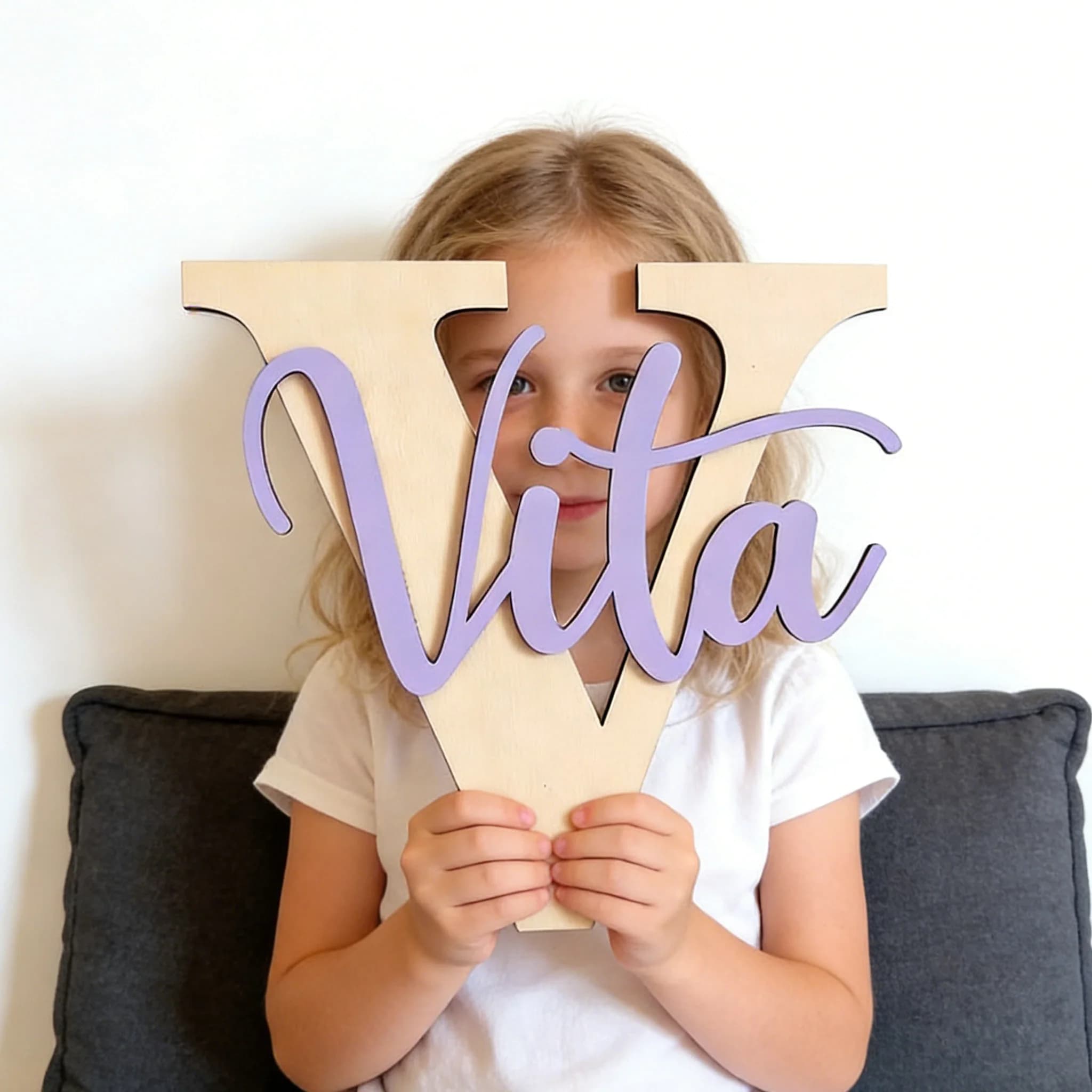1pc personalized wooden surname brand, customized name/letter, home decoration, wall decoration, holiday gifts