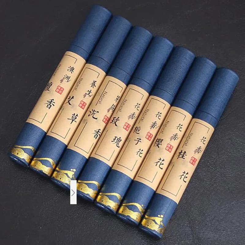 Sandalwood Stick Incense Aroma Fragrance Incense for Household Purify Air Clam Down Help Sleep Do Yoga Buddha Supply