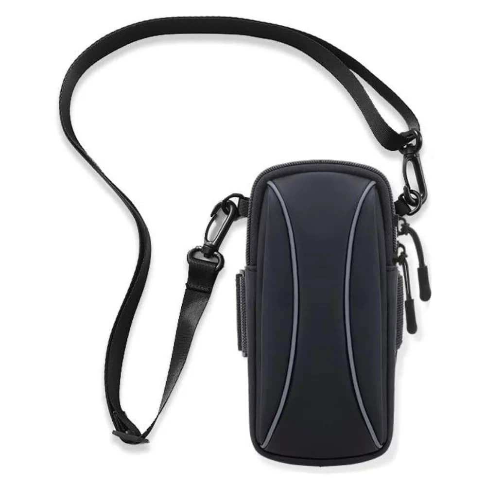 Shoulder Belt Running Phone Arm Bag Waterproof Large Capacity Running Phone Shoulder Bag Vertical Lightweight Sports Phone Bag