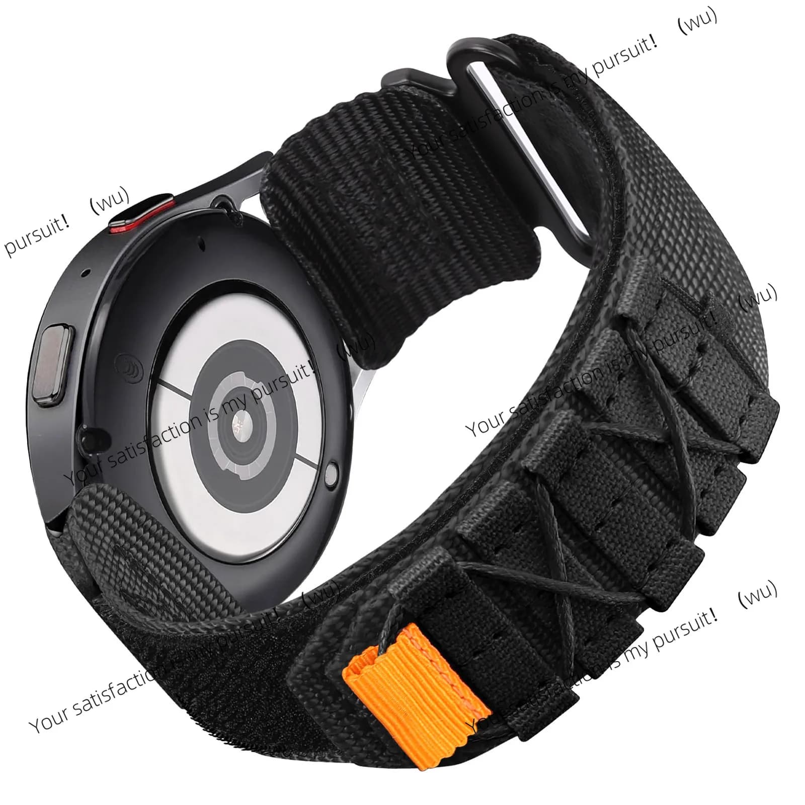 Applicabile, Huawei, Samsung Watch Strap Loop Strap Alpinismo Nylon Canvas Sport Velcro Strap