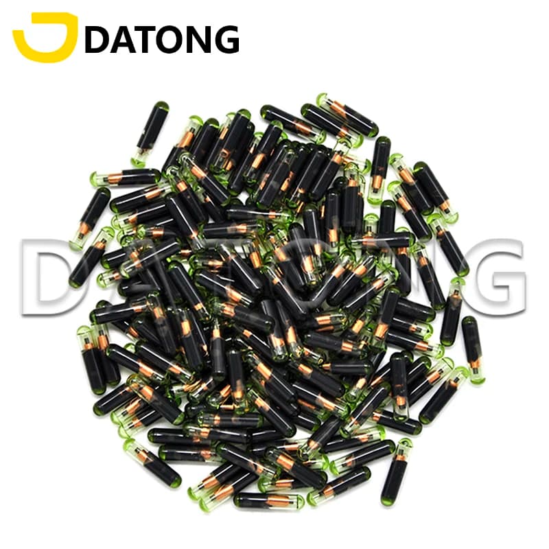 Datong World Chiave telecomando per auto Aftermarket 20PCS 50PCS 100PCS Chip transponder ID48 Vetro vuoto OEM Sblocco Chip all'ingrosso