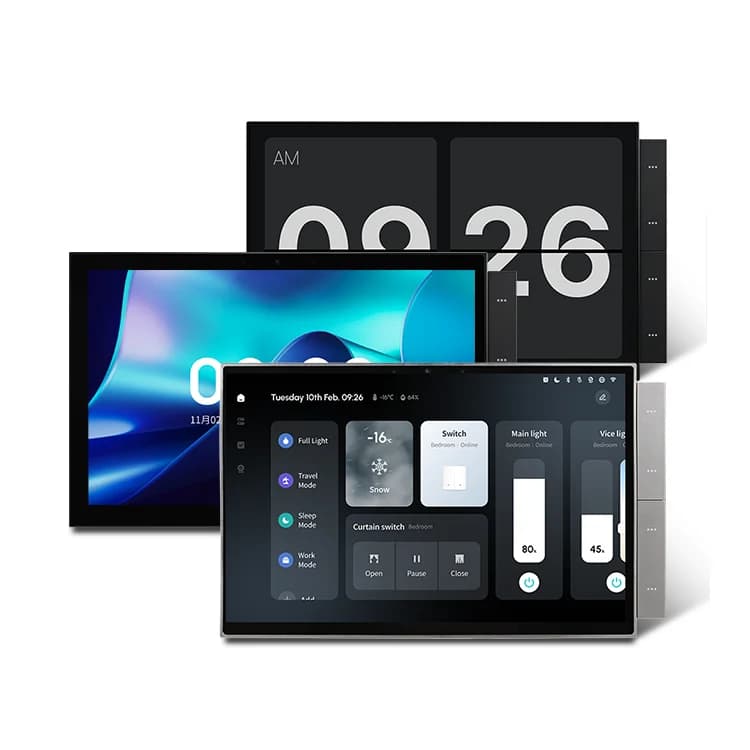 2025 New Zigbee Smart Control Panel Doorbell,Audio,Video Media 5 Mp Camera Proximity,Light,Temperature and Huimdity Sensing