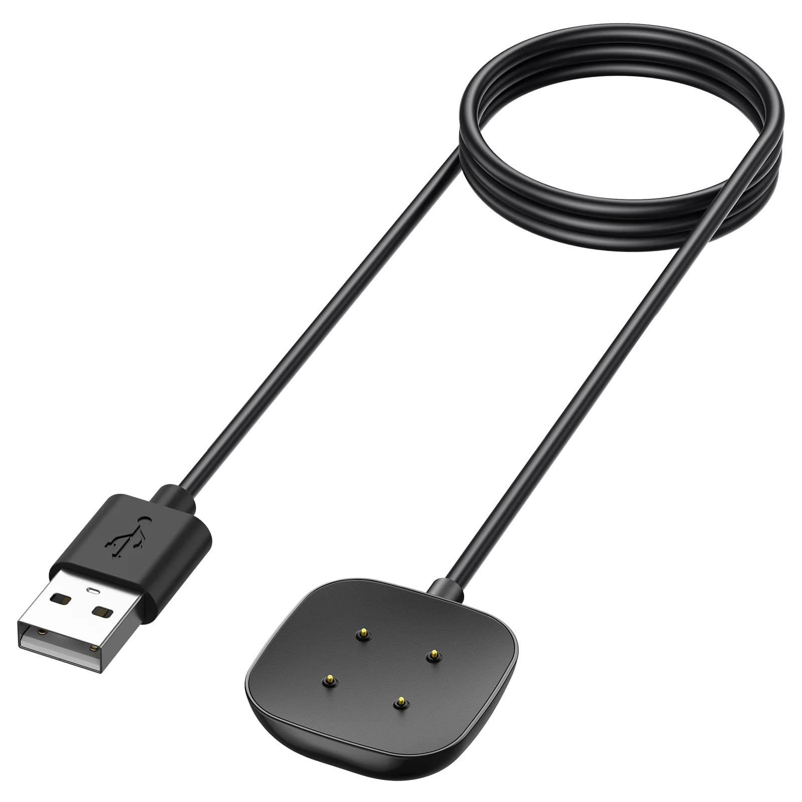 Caricabatterie magnetico per orologio per Fitbit Versa 3 Cavo di ricarica Cavo USB sostitutivo Adattatore dock per accessorio smartwatch Fitbit Sense