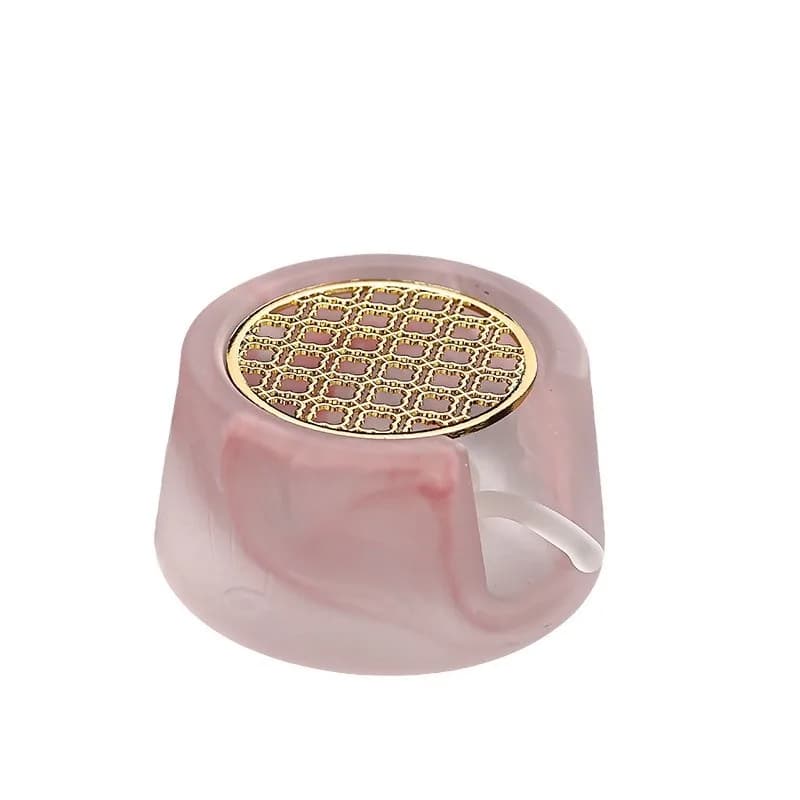 Crystal Glass Tea Warmer Base Candle Heating Stove For Teapot Fair Cup Heat Insulation Tea Ceremony Accessories