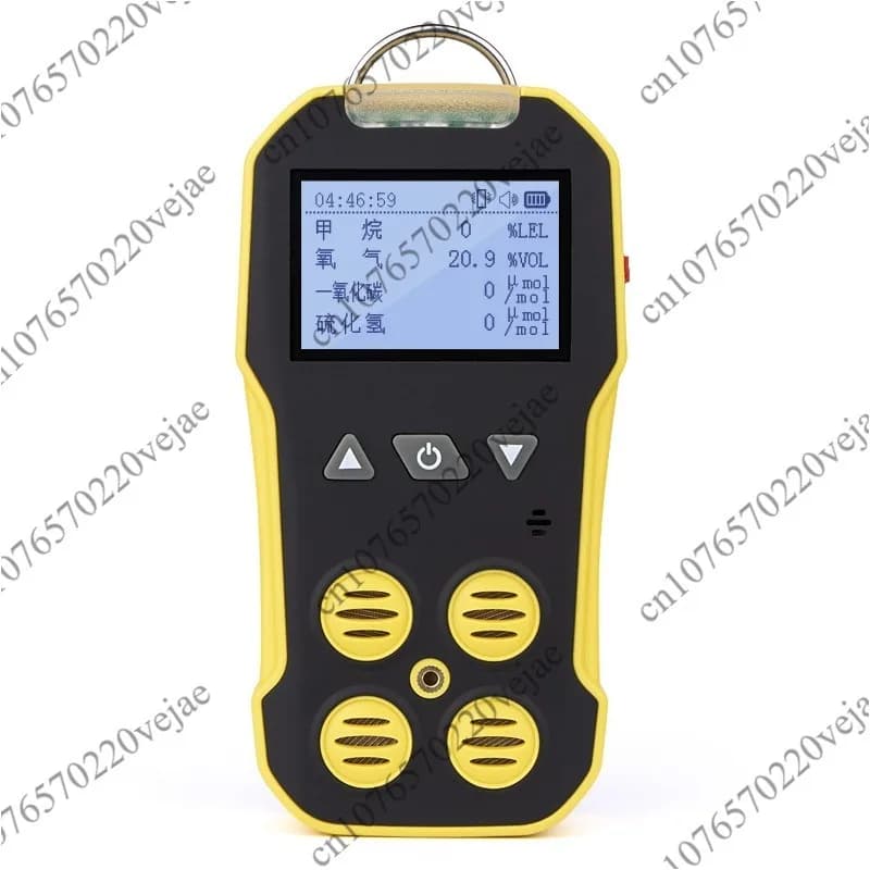 Rilevatore di Gas Tossici e Nocivi, Rilevatore di Gas Combustibili, Ossigeno, Idrogeno Solforato, Monossido di Carbonio