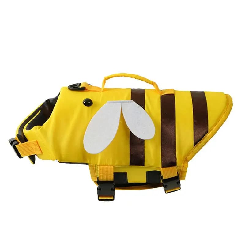 Giubbotti di salvataggio per cani per la nautica Gilet di acqua per cani impermeabile Ripstop con manico Costume da bagno per cani alla moda regolabile con sgancio rapido