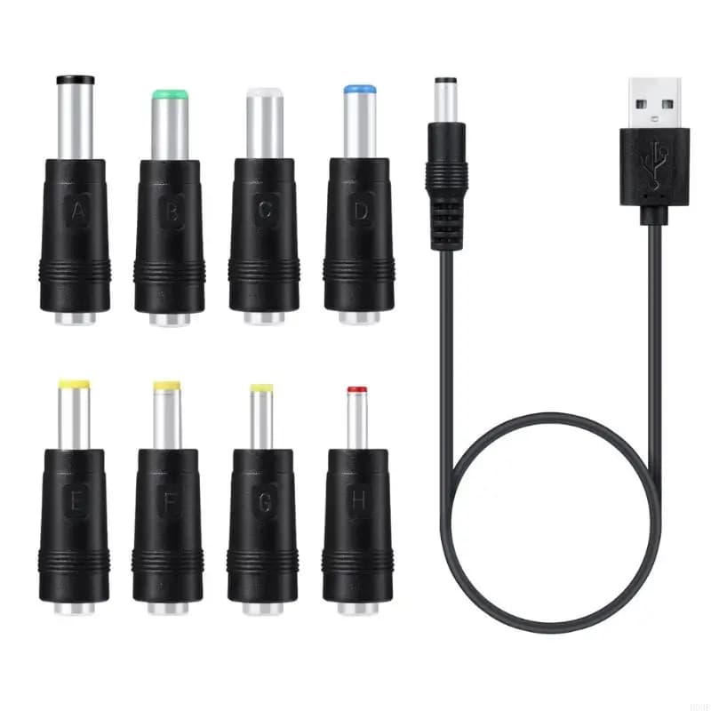 B03F 5V da USB a per 5,5x2,1 mm 3,5 mm 4,0 mm 5,5x2,5 mm Cavo ricarica per ventola SPEA