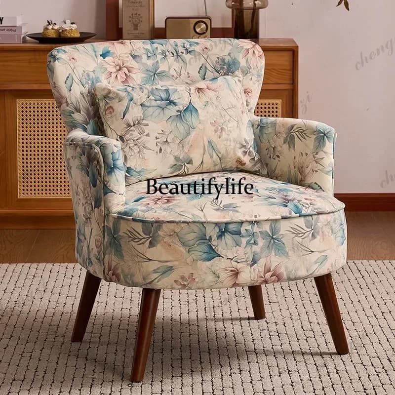 K153 Accent Minimalist Large Chair Floor Luxury Modern Salons Lazy Boy Chair Kitchen Single Gaming Armchair Living
