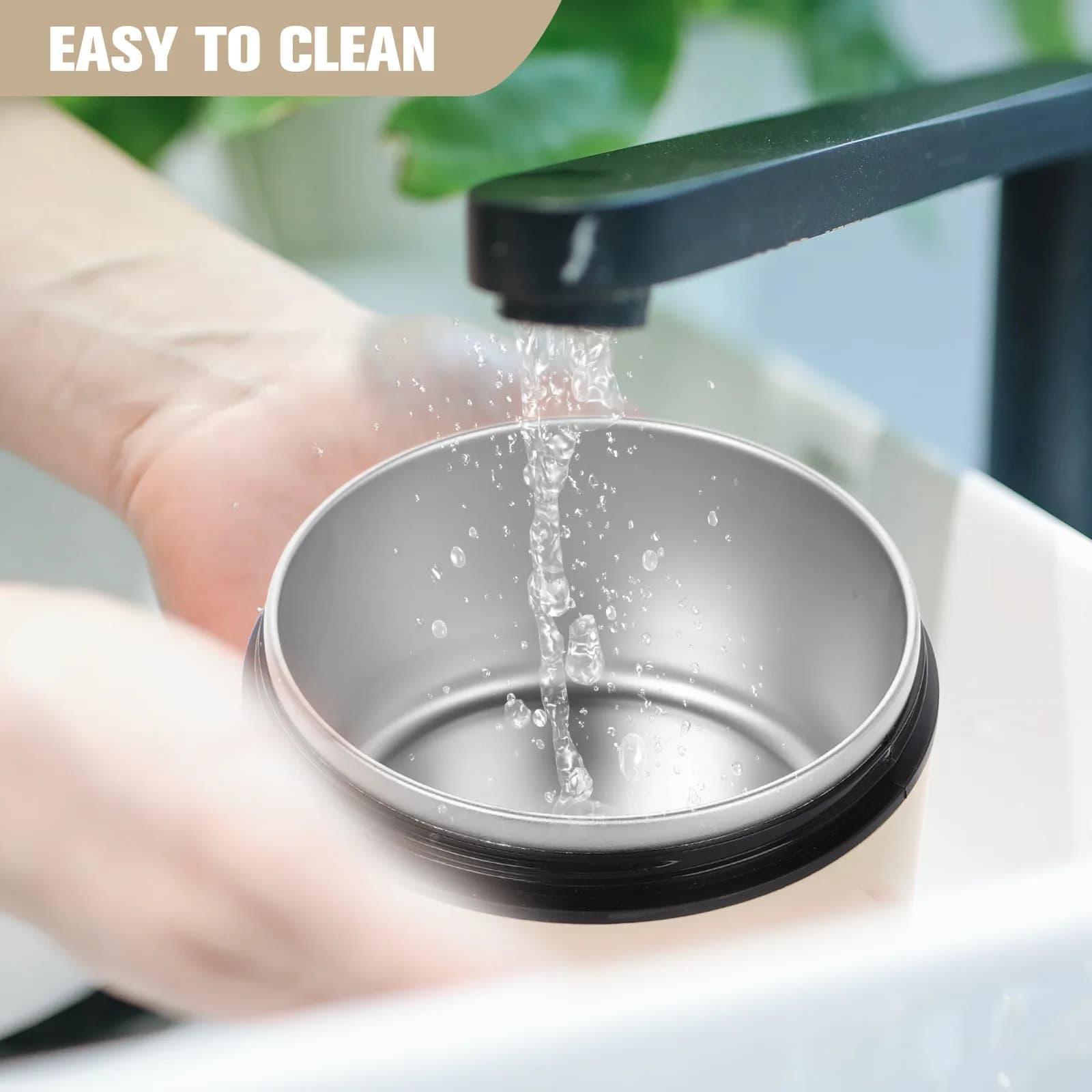 Contenitore Termico per Pranzo in Acciaio Inox, Design Multistrato, Ampia Apertura, Isolato per Cibi Caldi e Freddi, Adatto al Microonde, per Ufficio