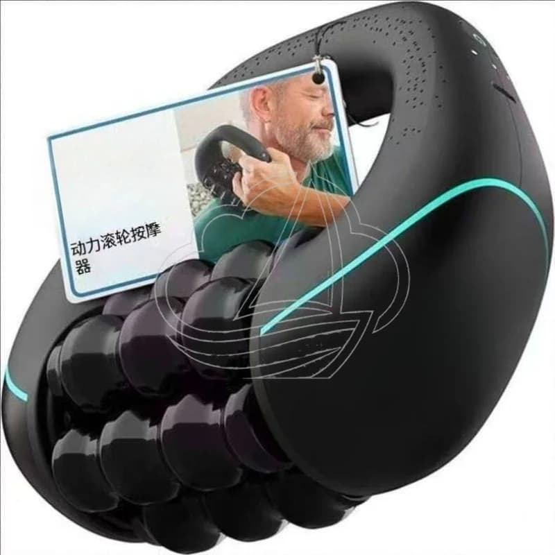 Electric Massage Roller, Automatic Roller for Gambe Massage and Fascial Lift and Muscular Relaxation