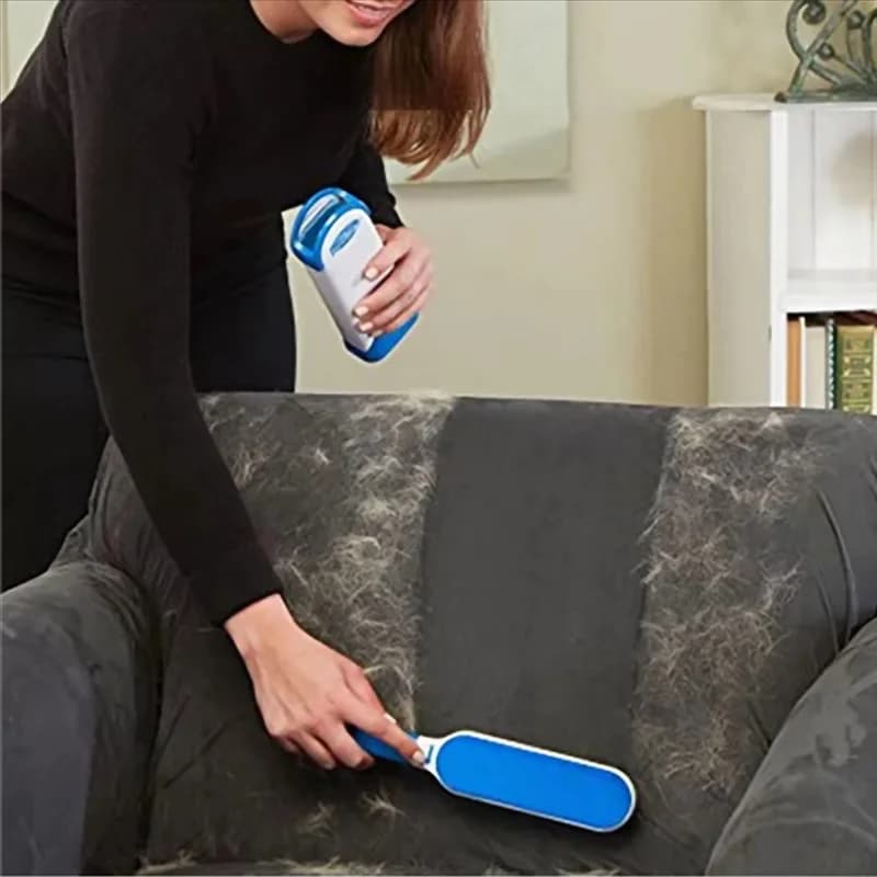 B08B-Detergent for pet hair for clothes: self-cleaning hair brush, remove reusable pet hair for use of dogs and cats
