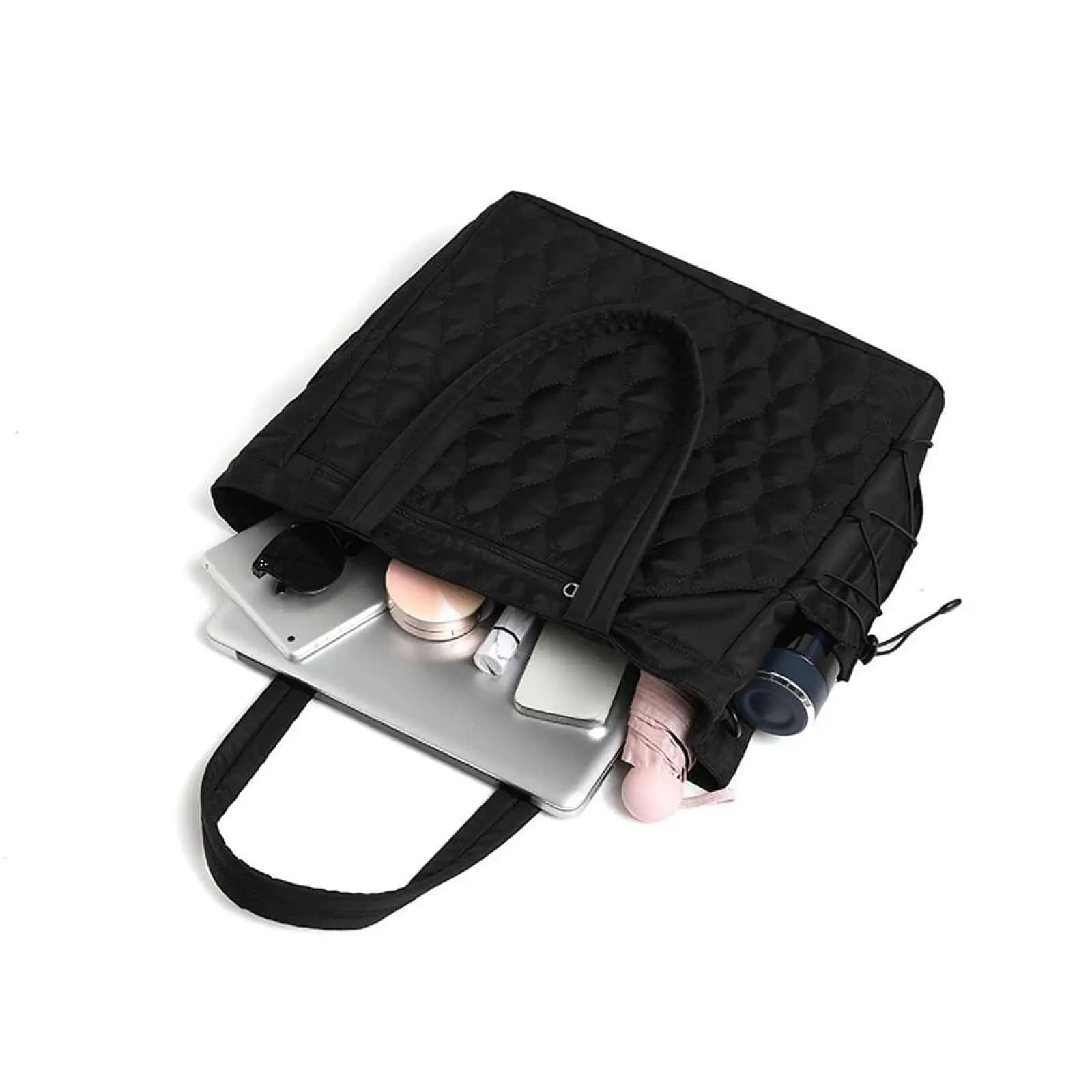 Borsa Portatile per Palline da Pickleball da Donna, Custodia Spaziosa per Racchette da Tennis con Tasche Organizer per Campo e Palestra