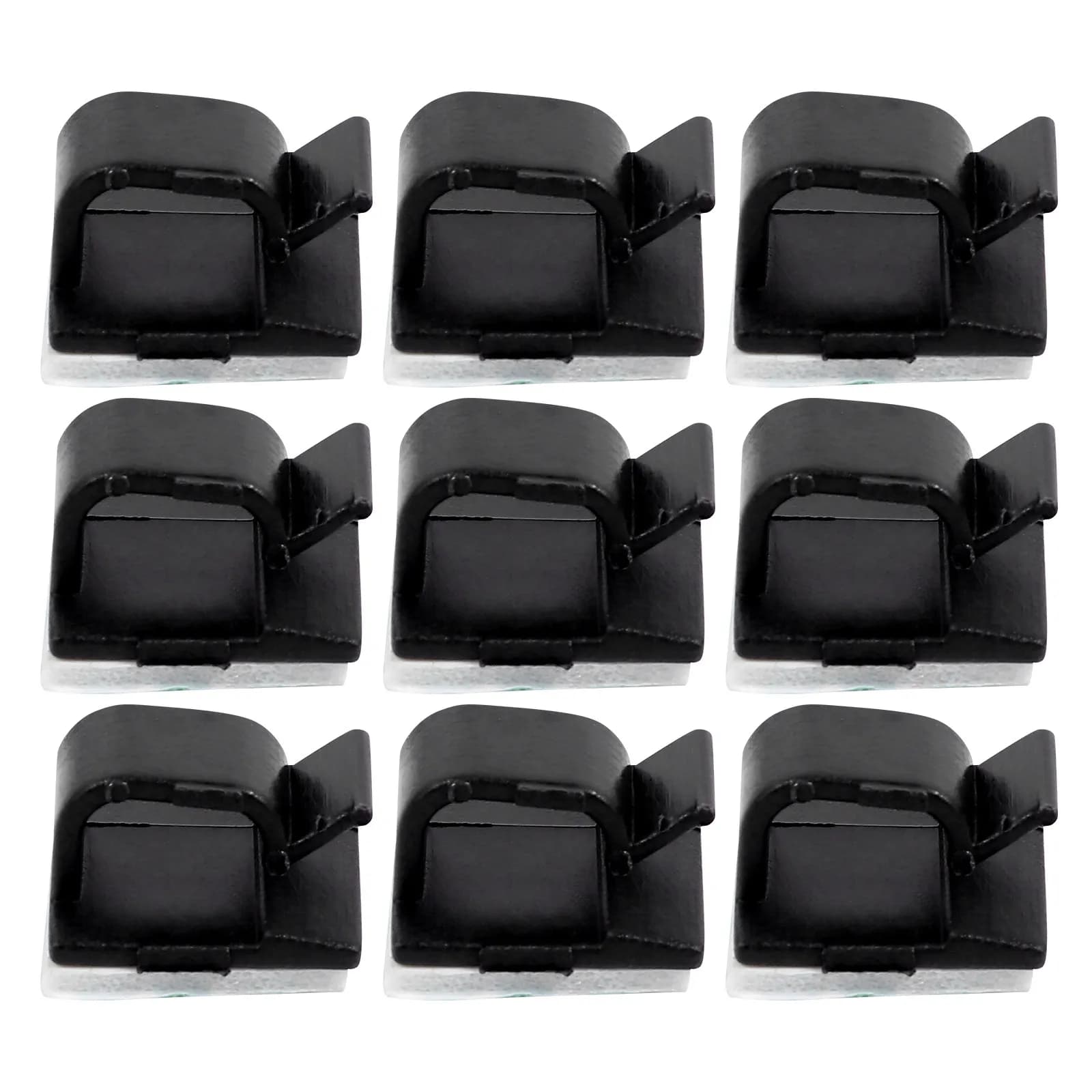 50 Pezzi Clip per Cavi Autoadesivi, Organizzatore per Fili, Cavi, Cuffie, Caricatori, Cavi USB, Clip per Gestione Ordinata