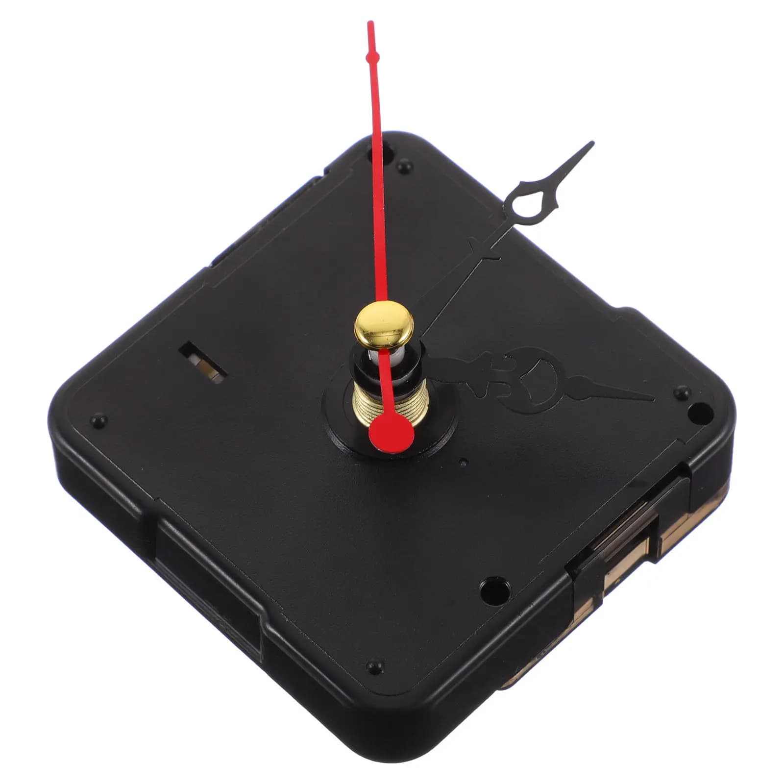 Kit Movimento Orologio da Parete 1 Set, Meccanismo in Plastica Silenzioso ad Alta Precisione, Ricambi Fai-da-te per Riparazione Orologi