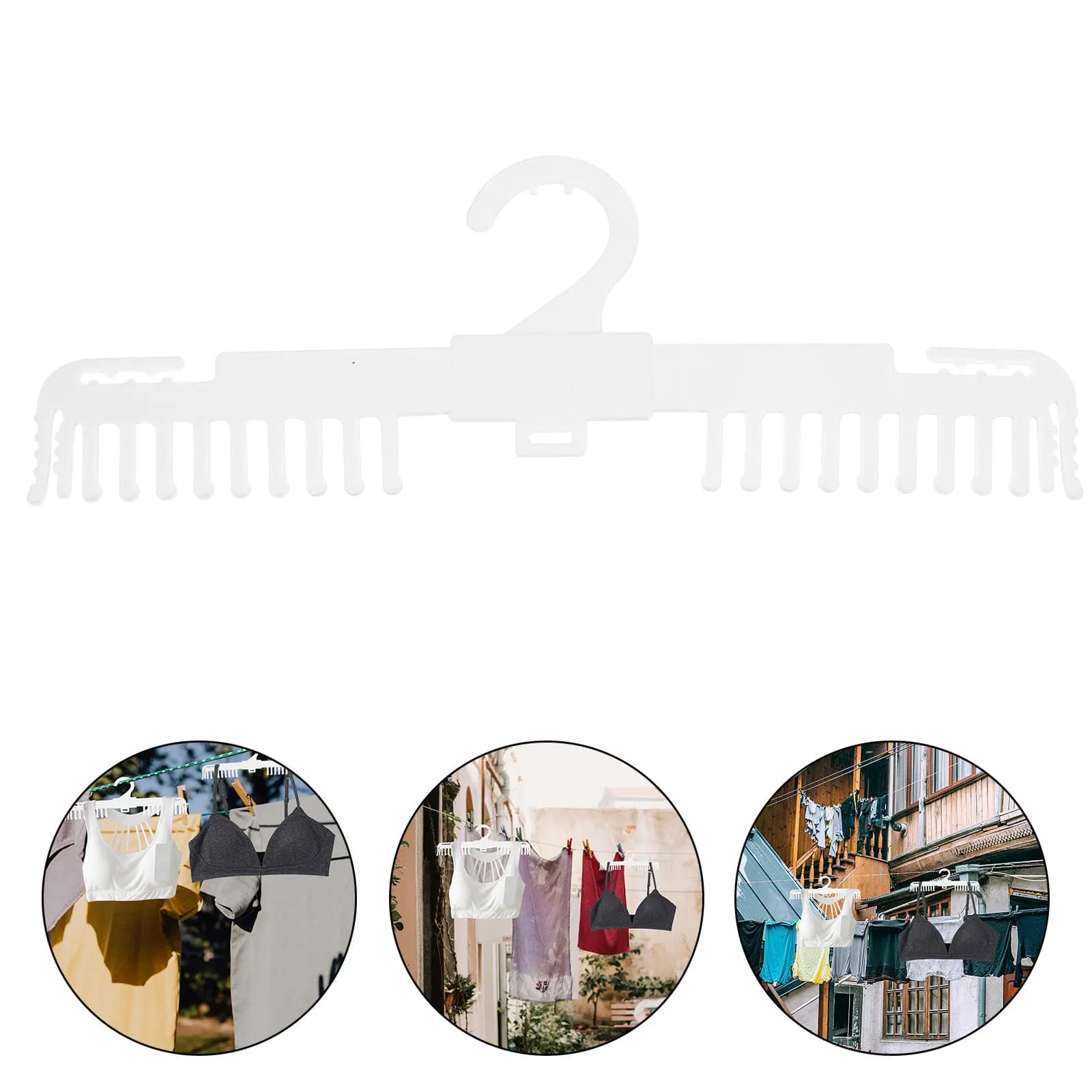 Appendiabiti per biancheria intima, calze, reggiseni, organizer antiscivolo per armadio, portaoggetti per la casa.