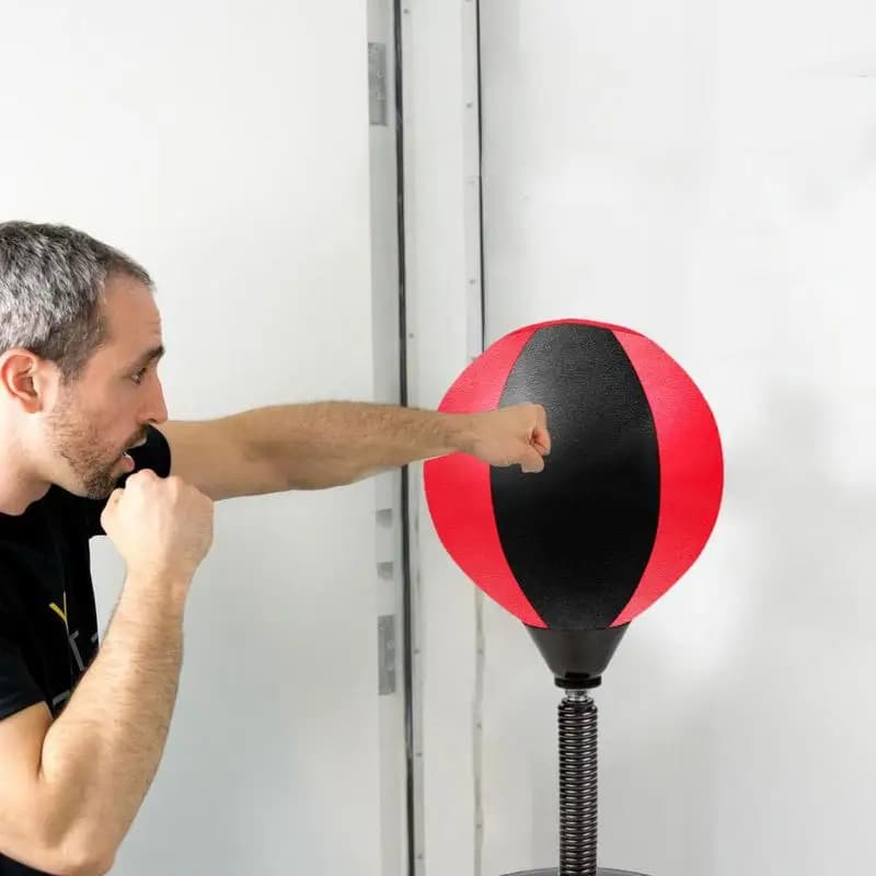 Table boxing ball with stress release with suction cup Table boxing bag Tress Buster desk boxing ball