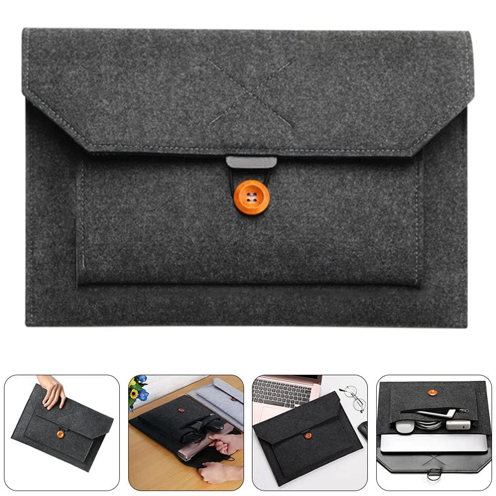 Custodia per laptop in feltro di lana Custodia per notebook da 11 12 13 14 15 16 pollici per MacBook Xiaomi Huawei Lenovo Dell ASUS Borsa per computer Acer