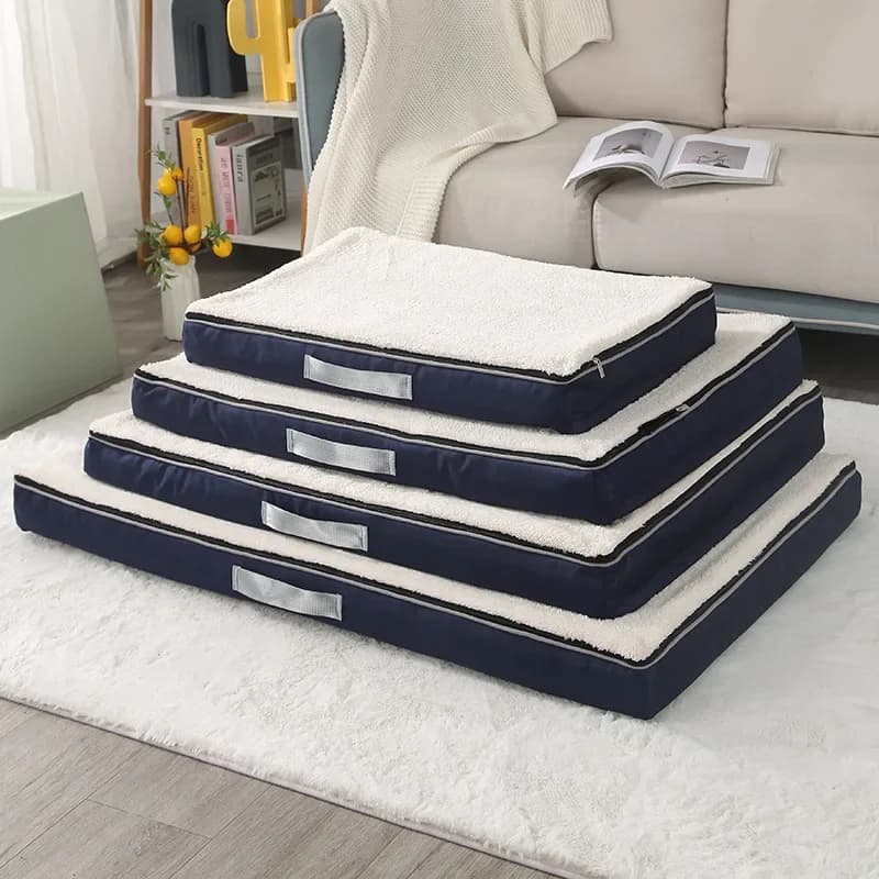 Tappetino per animali domestici in memory foam Teddy Golden Retriever Nido per cani Materasso invernale caldo impermeabile Letto per gatti rimovibile Comodo materassino per dormire
