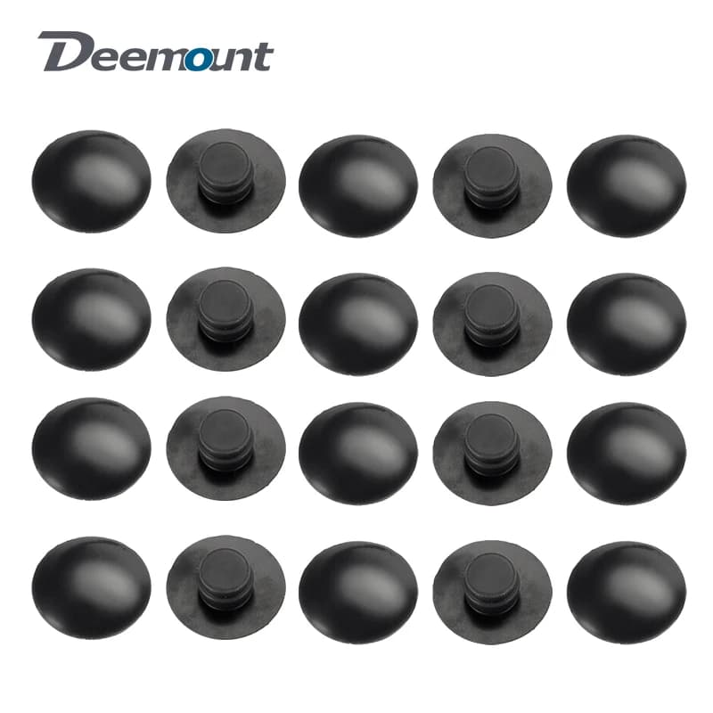 MTB Bicycle Stem Top Cover Bolts Rubber M5 Waterproof Dustproof Complete Set Headset Cap Protector Easy Install Sturdy Premium