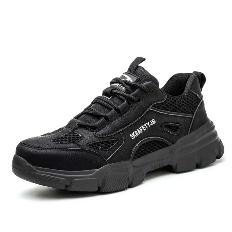 Scarpe Antinfortunistiche con Puntale in Acciaio, Traspiranti e Comode, Calzature Industriali da Uomo, Scarpe Estive di Protezione per il Lavoro
