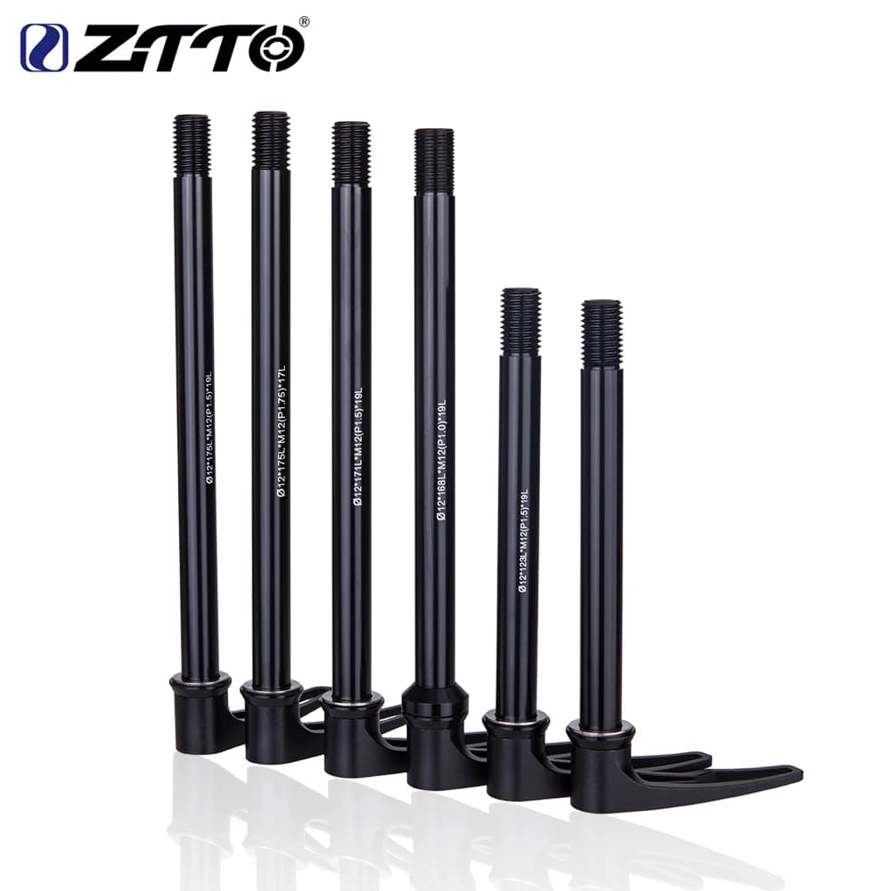 ZTTO MTB bici da strada perno passante anteriore posteriore mozzo spiedini 12mm 15mm asse ruota albero mozzo 12x142 12x148 anteriore 12 x140 forcella albero bicicletta